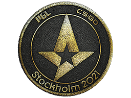 Sticker | Astralis (Gold) | Stockholm 2021