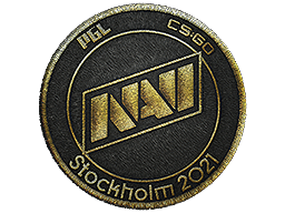 Sticker | Natus Vincere (Gold) | Stockholm 2021