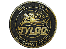Sticker | Tyloo (Gold) | Stockholm 2021