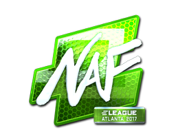 Sticker NAF (Foil) | Atlanta 2017