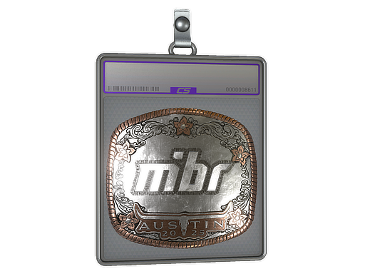 Sticker Slab: MIBR (Foil) | Austin 2025