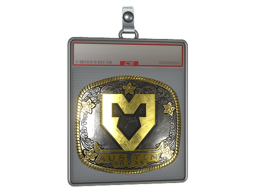 Sticker Slab: MOUZ (Gold) | Austin 2025