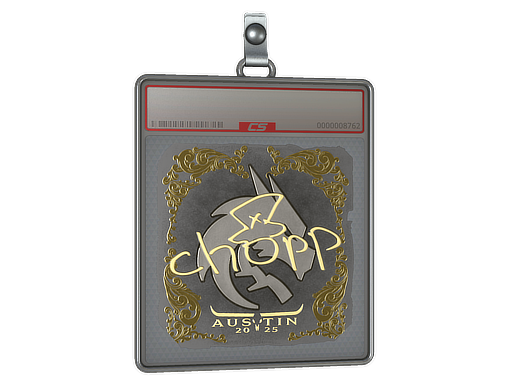 Sticker Slab | chopper (Gold) | Austin 2025