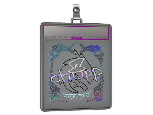 Sticker Slab: chopper (Holo) | Austin 2025