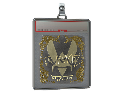 Sticker Slab: FlameZ (Gold) | Austin 2025