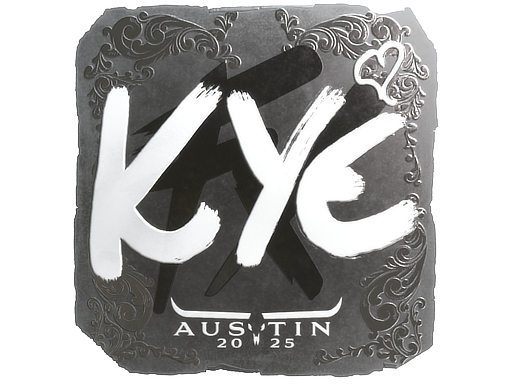 Sticker | kye (Foil) | Austin 2025