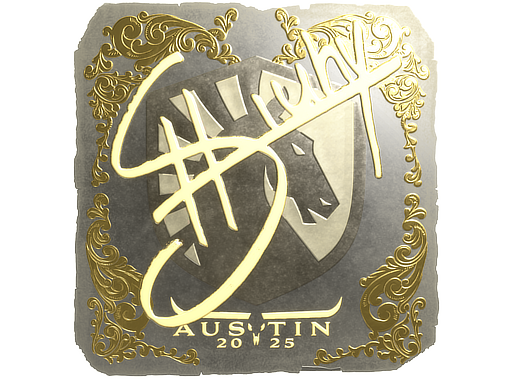 Sticker siuhy (Gold) | Austin 2025