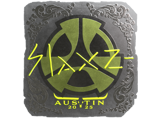 Sticker slaxz- (Foil) | Austin 2025