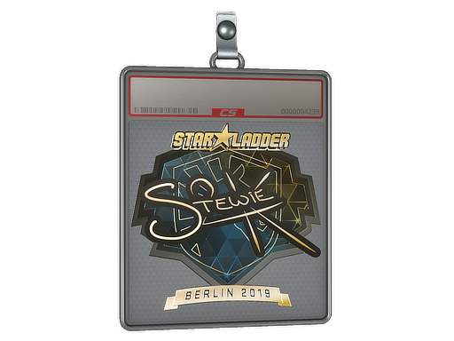 Sticker Slab | Stewie2K (Gold) | Berlin 2019