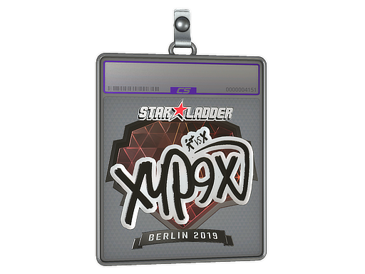 Sticker Slab: Xyp9x (Foil) | Berlin 2019