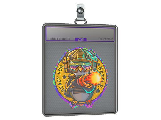 Sticker Slab: Ready For Battle (Holo)