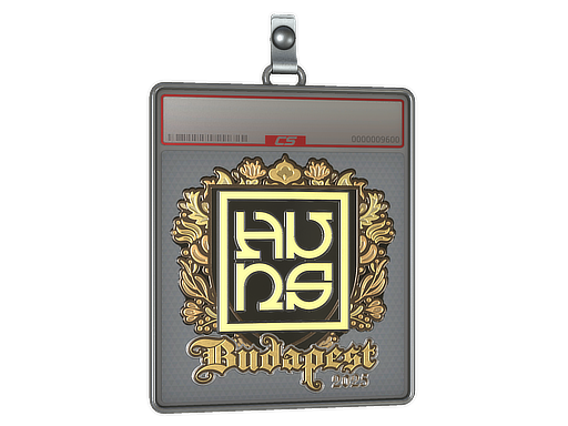 Sticker Slab: The Huns (Gold) | Budapest 2025