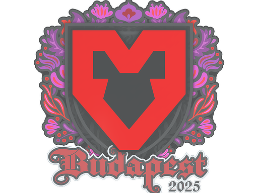Sticker | MOUZ | Budapest 2025