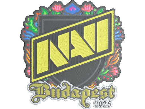 Sticker | Natus Vincere (Embroidered) | Budapest 2025