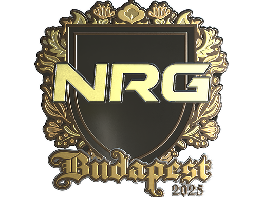 Sticker | NRG (Gold) | Budapest 2025
