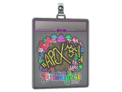 Sticker Slab: apEX (Holo) | Budapest 2025