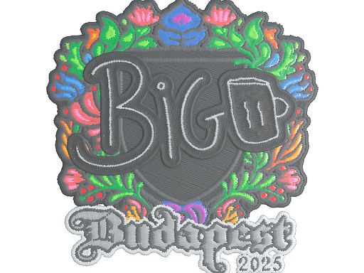 Sticker | biguzera (Embroidered) | Budapest 2025