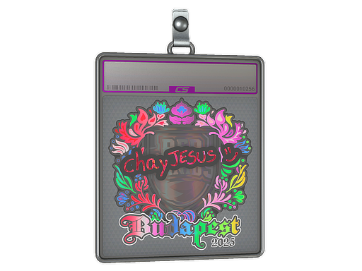 Sticker Slab: chayJESUS (Holo) | Budapest 2025
