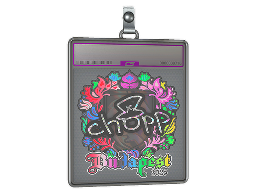 Sticker Slab: chopper (Holo) | Budapest 2025