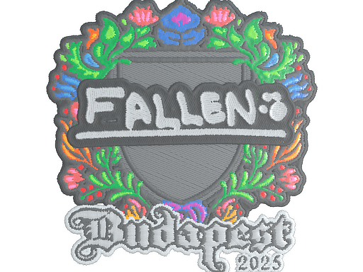 Sticker | FalleN (Embroidered) | Budapest 2025