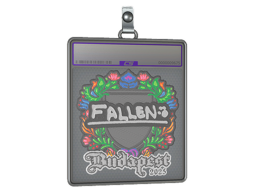 Sticker Slab | FalleN (Embroidered) | Budapest 2025
