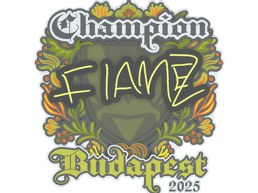 Sticker FlameZ (Champion) | Budapest 2025