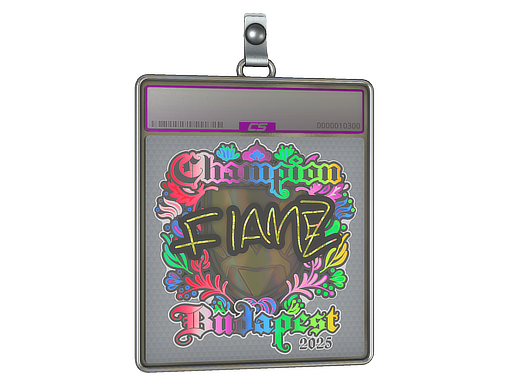 Sticker Slab: FlameZ (Holo, Champion) | Budapest 2025