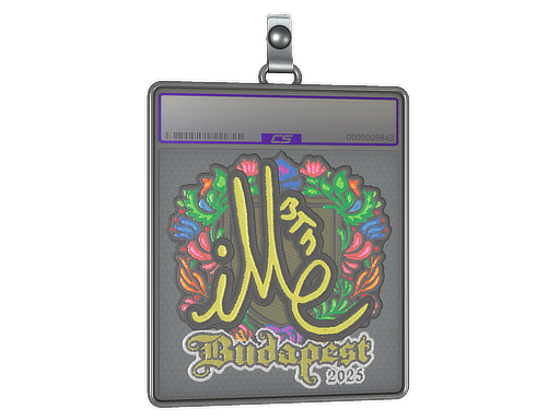 Sticker Slab: iM (Embroidered) | Budapest 2025