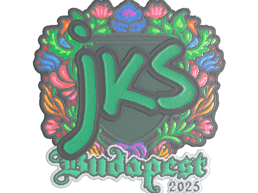 Sticker | jks (Embroidered) | Budapest 2025