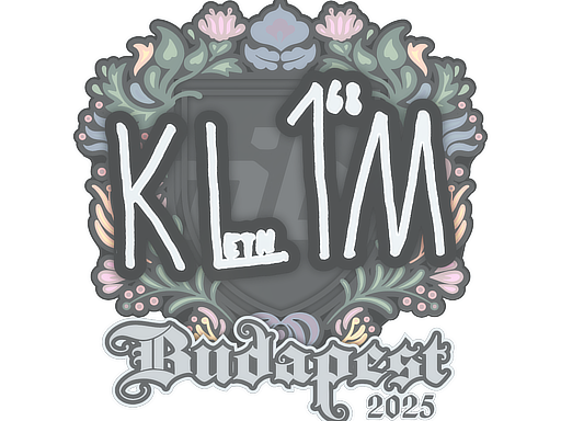 Sticker | kl1m | Budapest 2025