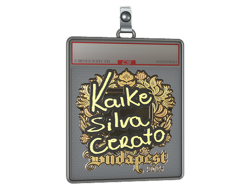 Sticker Slab | KSCERATO (Gold) | Budapest 2025