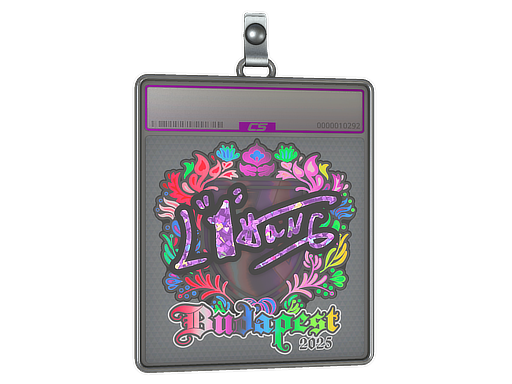 Sticker Slab: L1haNg (Holo) | Budapest 2025