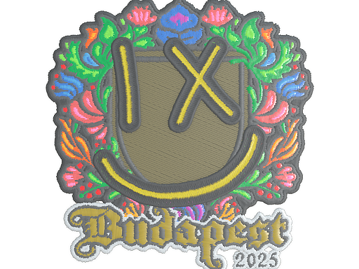 Sticker | lux (Embroidered) | Budapest 2025