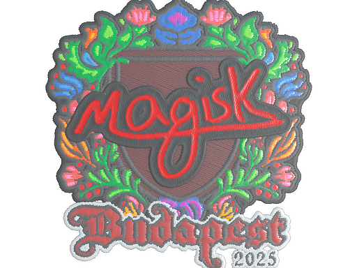Sticker Magisk (Embroidered) | Budapest 2025