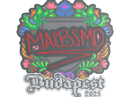 Sticker | malbsMd (Embroidered) | Budapest 2025