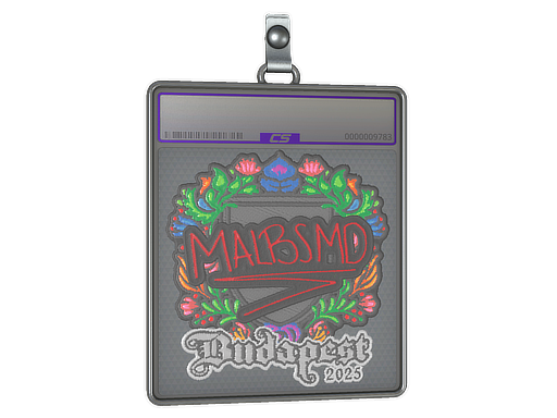 Sticker Slab: malbsMd (Embroidered) | Budapest 2025