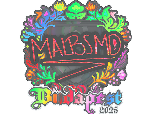 Sticker | malbsMd (Holo) | Budapest 2025