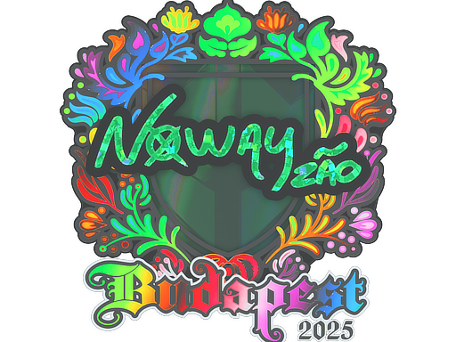 Sticker | noway (Holo) | Budapest 2025