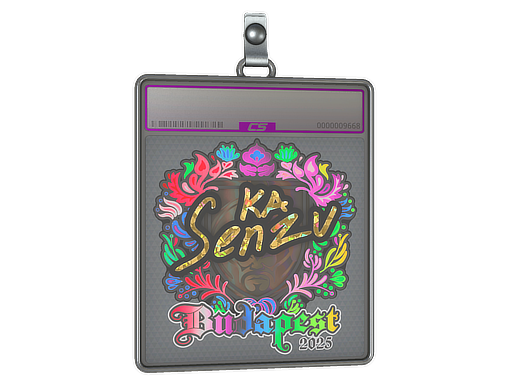 Sticker Slab: Senzu (Holo) | Budapest 2025