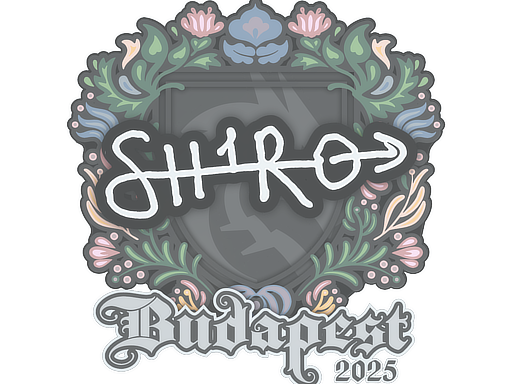 Sticker | sh1ro | Budapest 2025
