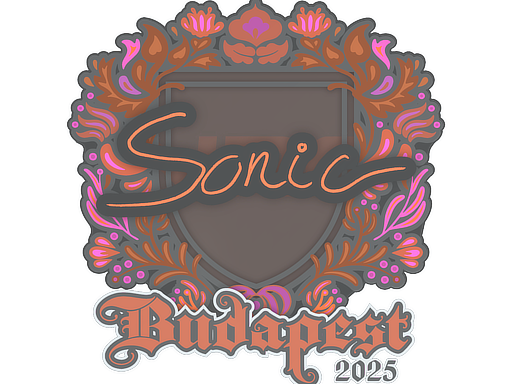 Sticker | Sonic | Budapest 2025