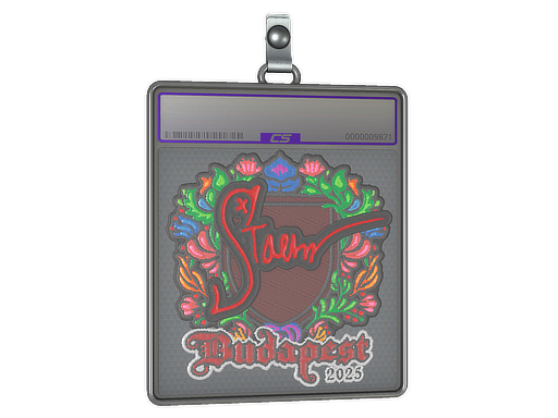 Sticker Slab: Staehr (Embroidered) | Budapest 2025