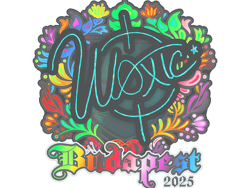 Sticker | woxic (Holo) | Budapest 2025