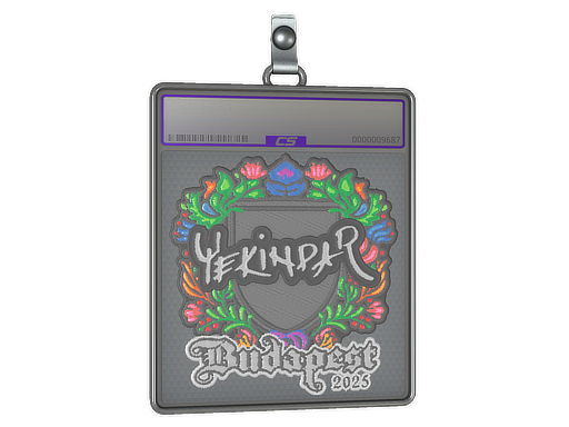 Sticker Slab: YEKINDAR (Embroidered) | Budapest 2025