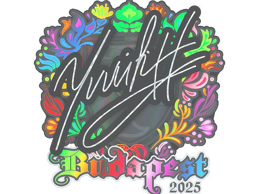 Sticker | yuurih (Holo) | Budapest 2025