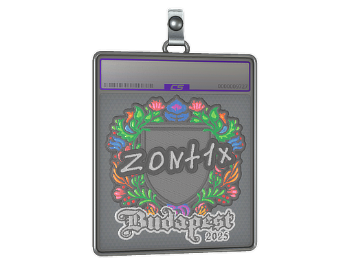 Sticker Slab | zont1x (Embroidered) | Budapest 2025
