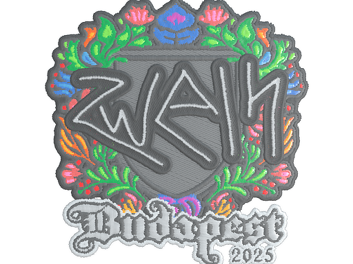 Sticker | zweih (Embroidered) | Budapest 2025