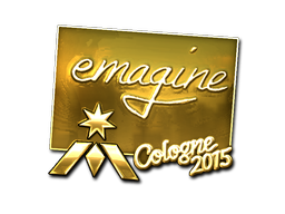 Sticker | emagine (Gold) | Cologne 2015