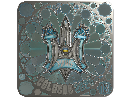 Sticker Monte (Foil, Ranked) | Cologne 2026