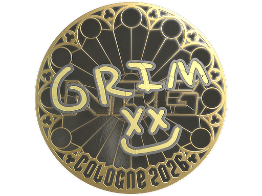 Sticker | Grim (Gold) | Cologne 2026